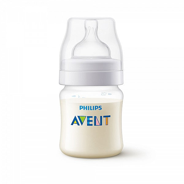 Шише за хранене Anti-Colic 125 мл, с биберон със сила на потока 1, 0м+ Philips AVENT SCY100/01