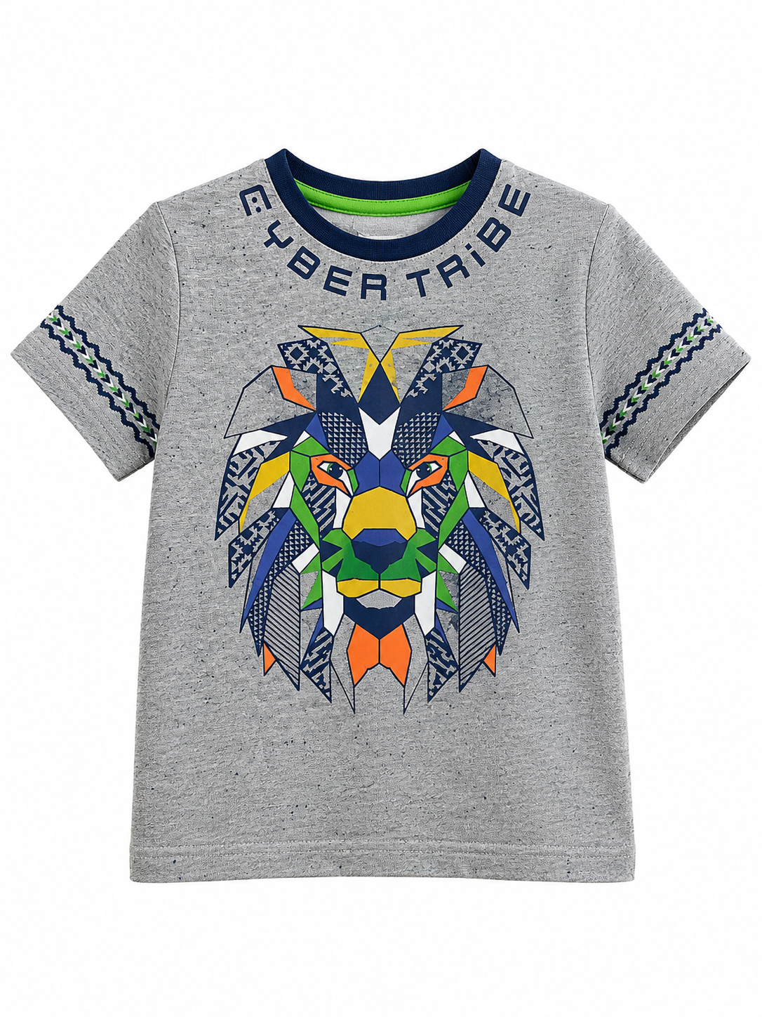 Детска тениска Cyber Tribe Lion