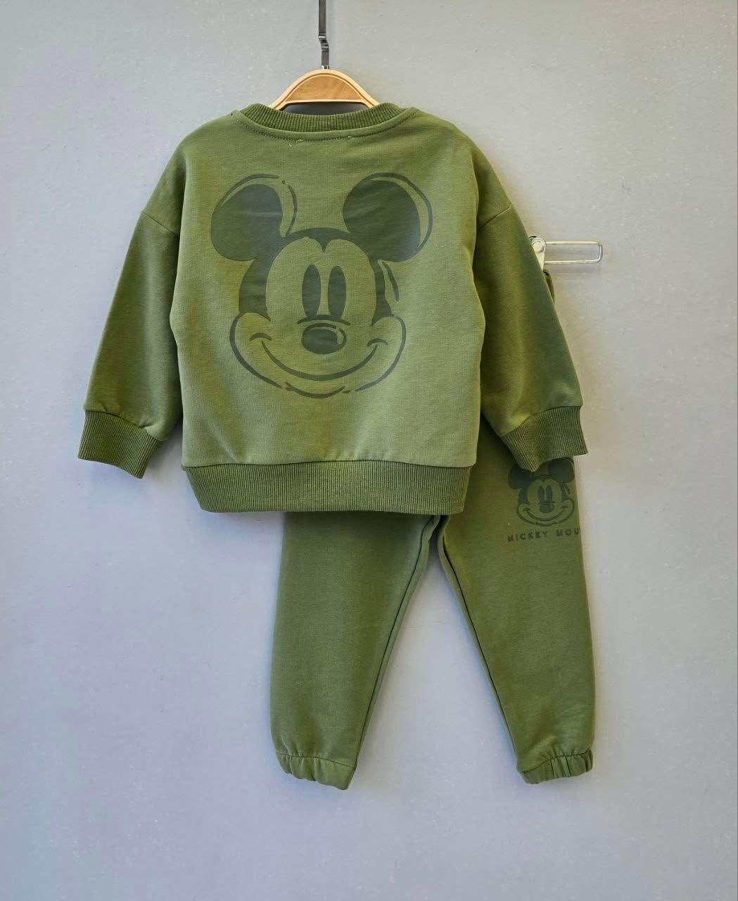 Детски спортен комплект Mickey Mouse – зелен