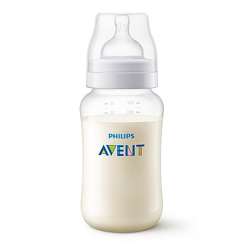 Шише за хранене Anti-Colic 330 мл, с биберон със сила на потока 3, 3м+ Philips AVENT SCY106/01