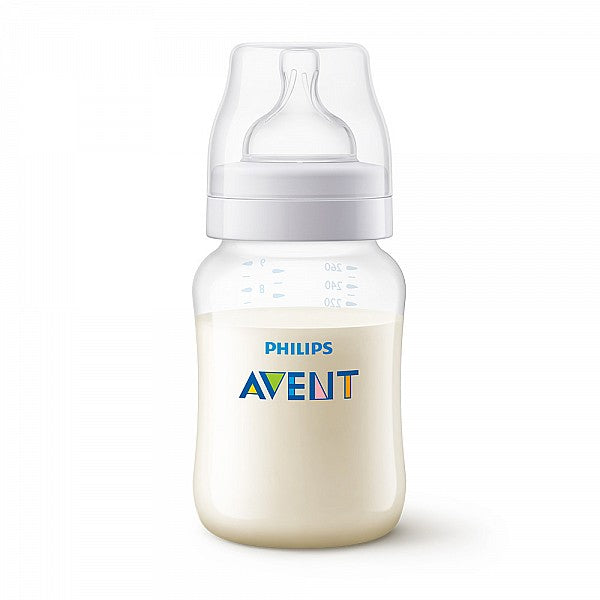 Шише за хранене Anti-Colic 260 мл, с биберон със сила на потока 2, 1м+ Philips AVENT SCY103/01