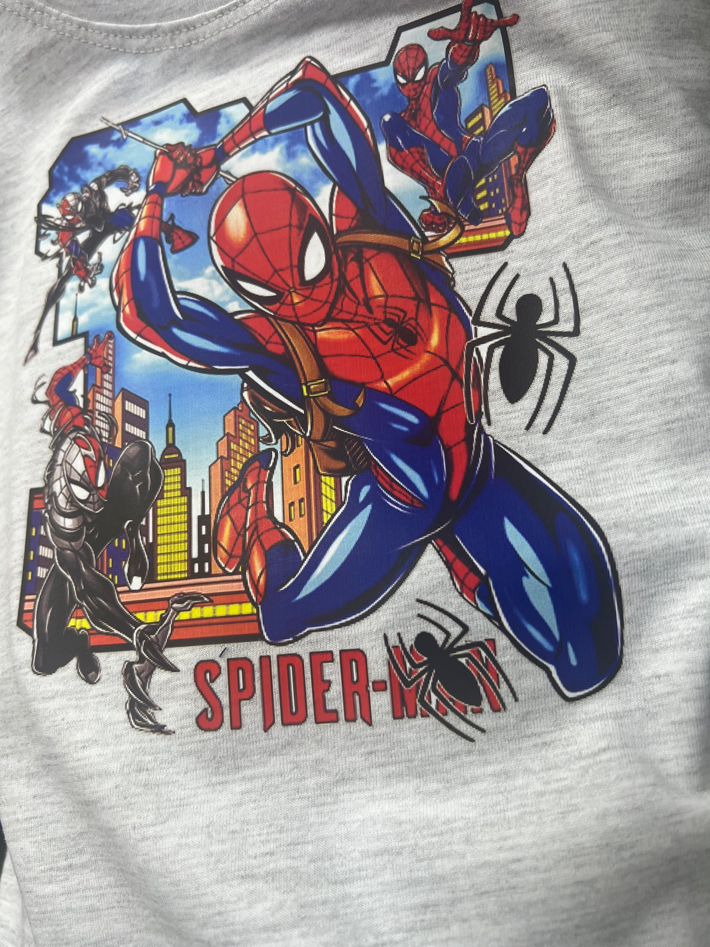 Детски комплект Spiderman – летен комплект за момче с тениска и къси панталони