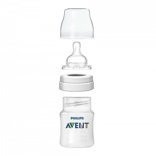 Шише за хранене Anti-Colic 125 мл, с биберон със сила на потока 1, 0м+ Philips AVENT SCY100/01