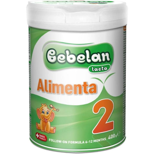 Bebelan Lacta Alimenta 2 – Адаптирано мляко за бебета от 6 до 12 месеца (400 г)