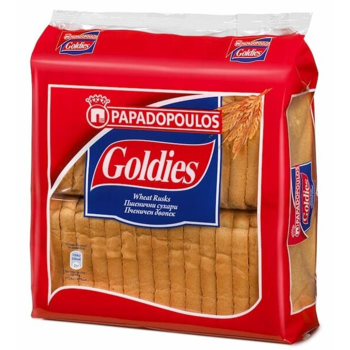 Papadopoulos Goldies – Пшенични сухари