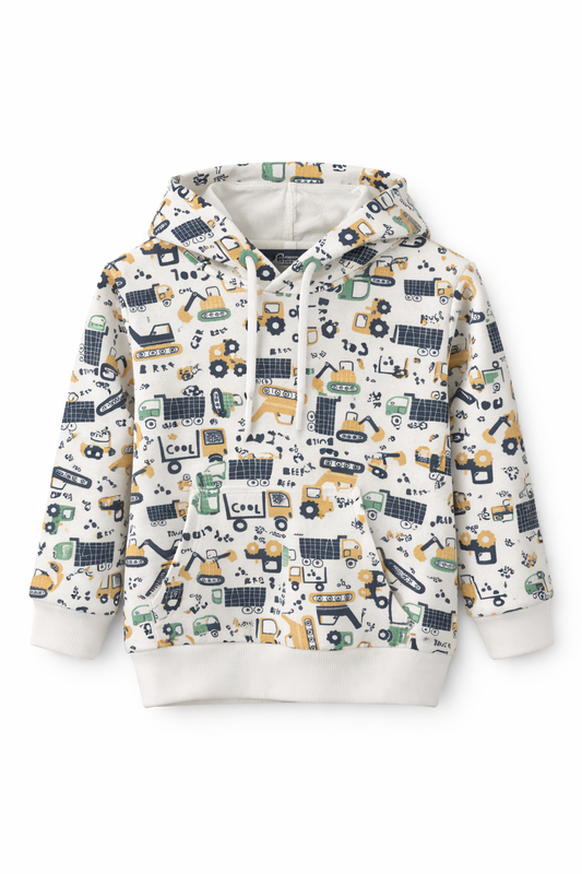 Детски суитшърт за момче с качулка