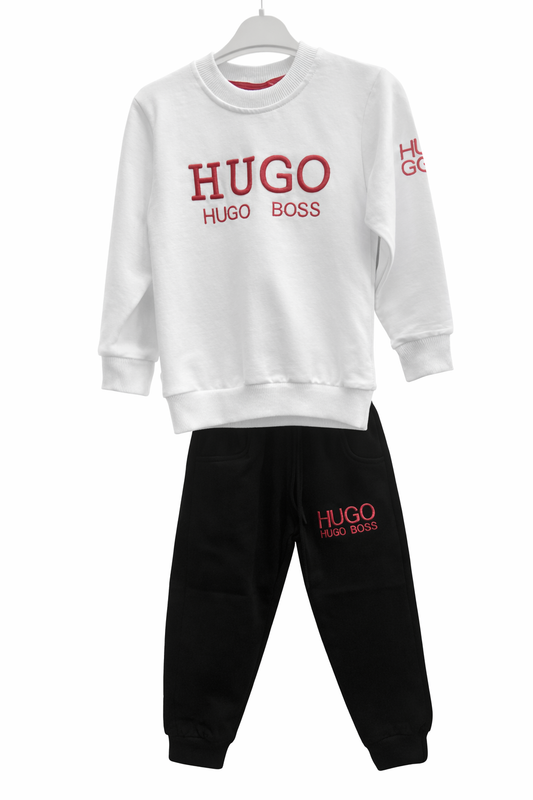 Детски комплект HUGO BOSS – суитшърт и панталон