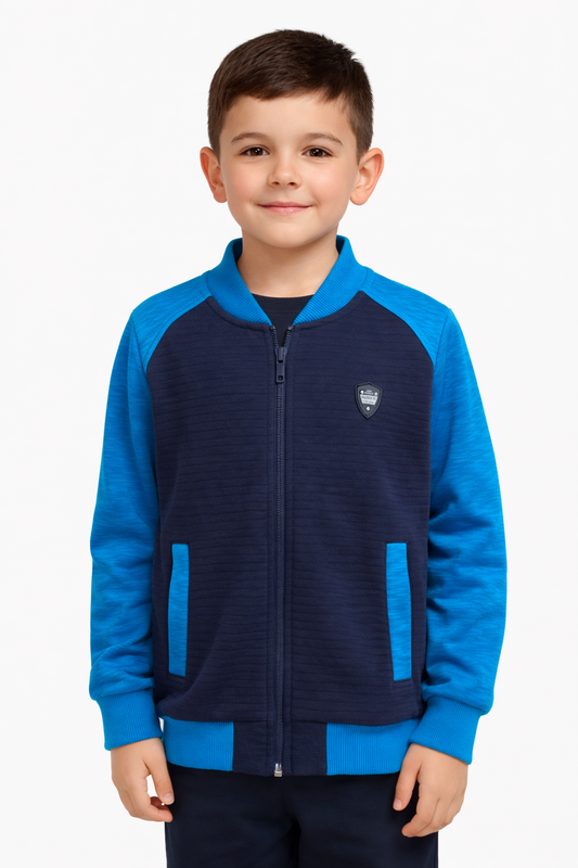 Детски суичер с цип – българско производство