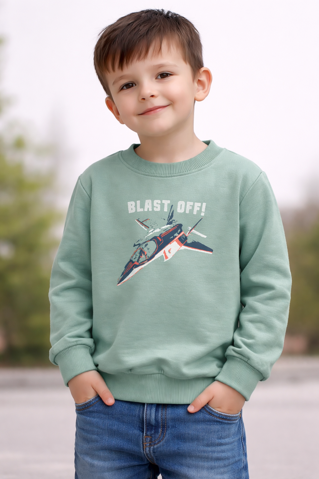 Детска блуза „Blast Off“