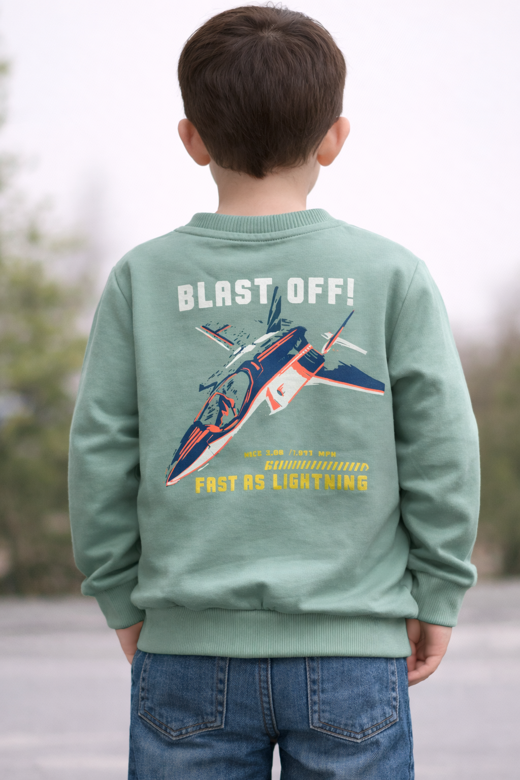 Детска блуза „Blast Off“