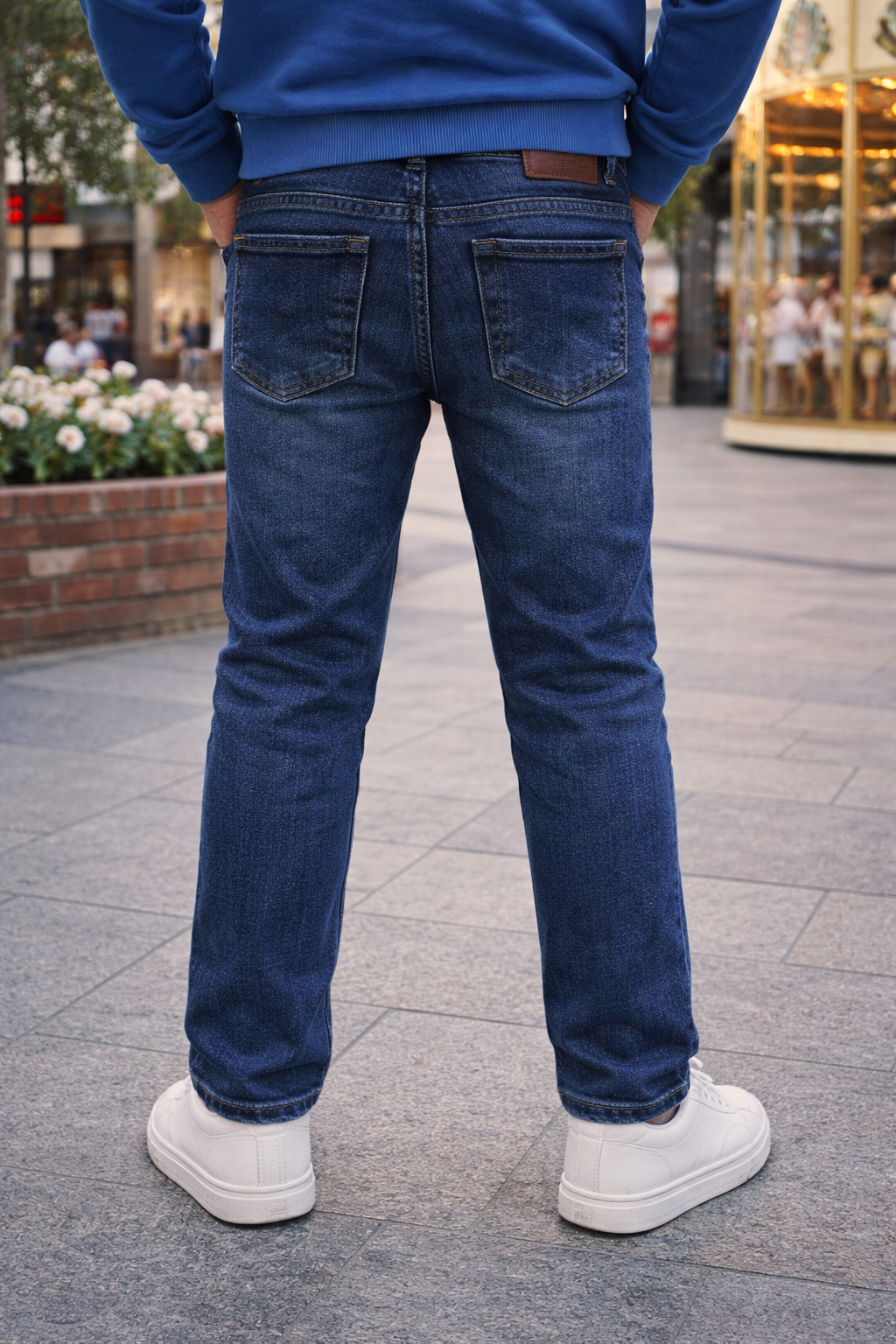 Детски дънки за момче – класически модел