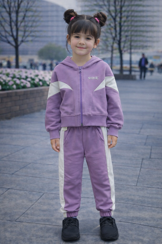 Детски спортен комплект за момиче – българско производство