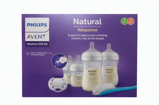 Комплект за новородено Philips AVENT Natural Response – подаръчен сет с шишета
