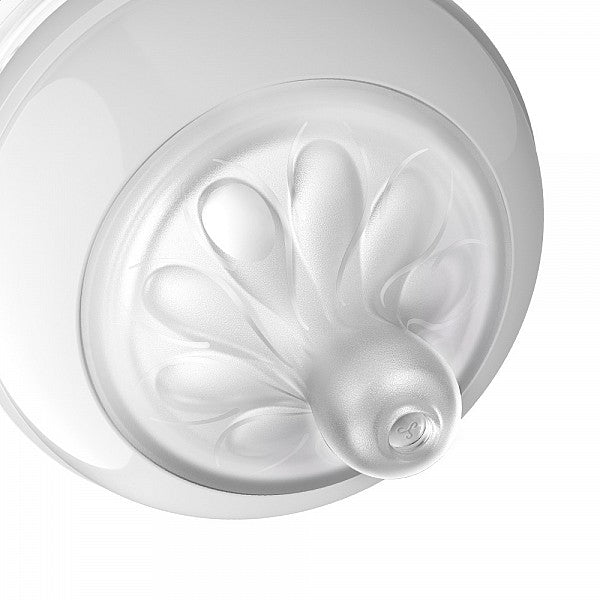 Комплект от 2 бр. Биберони без протичане Philips AVENT Natural Response SCY964/02, Поток 4, 3м+