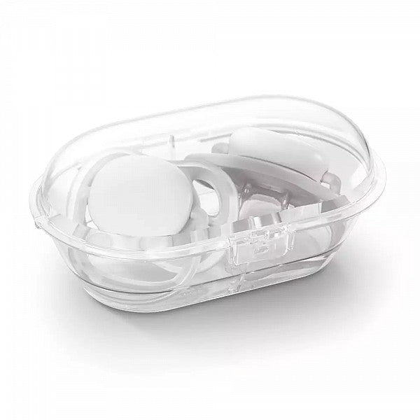 2 бр. ортодонтични залъгалки Philips AVENT SCF085/20 Ultra Air 6-18м с кутия за стерилизиране