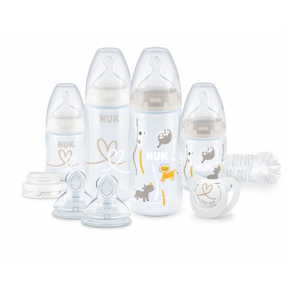 NUK FC Комплект шишета TEMPERATURE CONTROL 10 части НЕУТРАЛ
