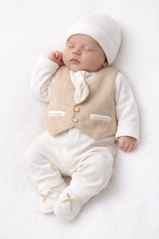 Бебешки комплект за новородено – 5 части (0–6 месеца)