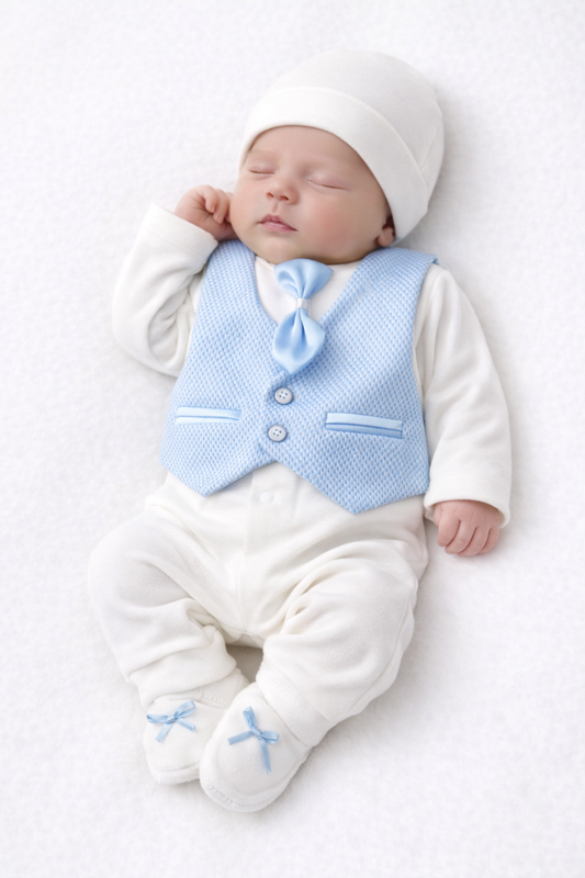 Бебешки комплект за новородено – 5 части (0–6 месеца)