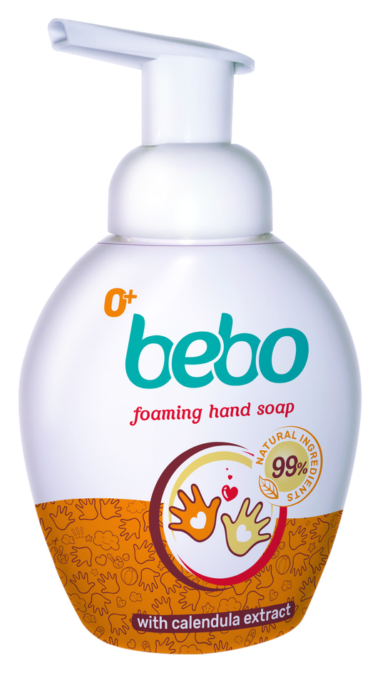 BEBO Пяна за измиване на ръце с екстракт от невен
