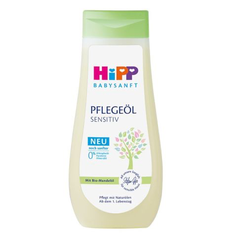 Hipp Baby Sanft Бебешко подхранващо олио за тяло х200 мл