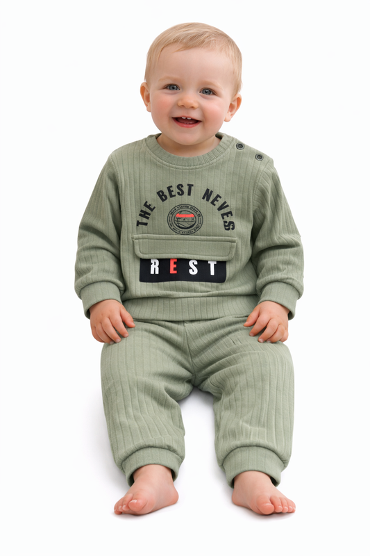 Бебешки комплект от две части – блуза и панталон