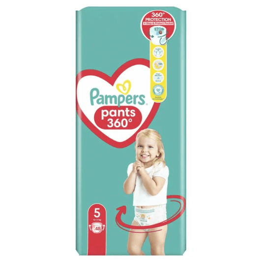 Pampers Pants 360° Размер 5 (11–17 кг), 48 броя