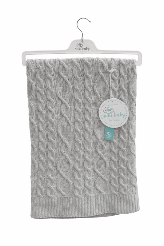 Плетено бебешко одеяло Mini Baby – 4 цвята