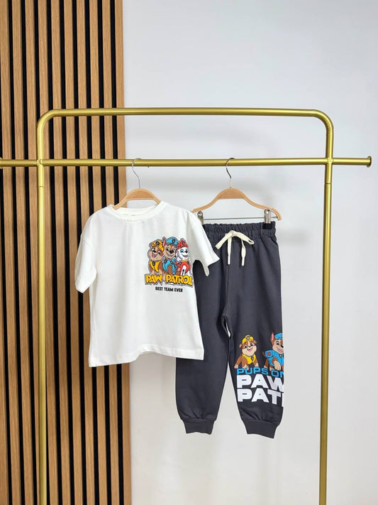 Детски комплект Paw Patrol тениска и панталон за момче BOBOLAND