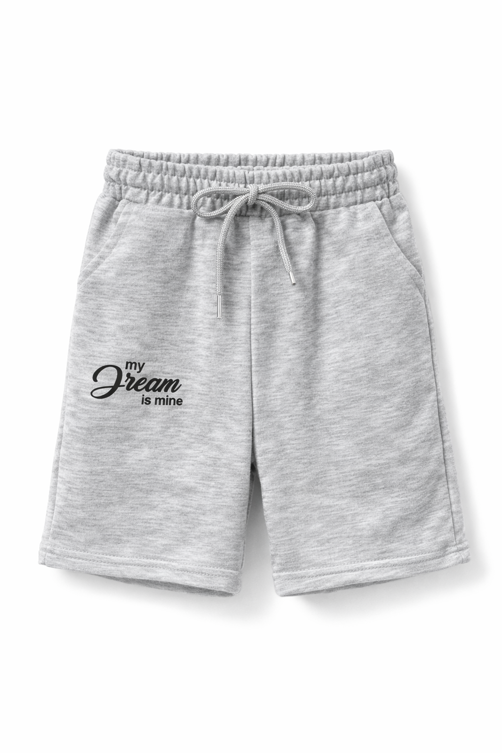 Детски къси панталонки Dream – сиви спортни шорти за деца