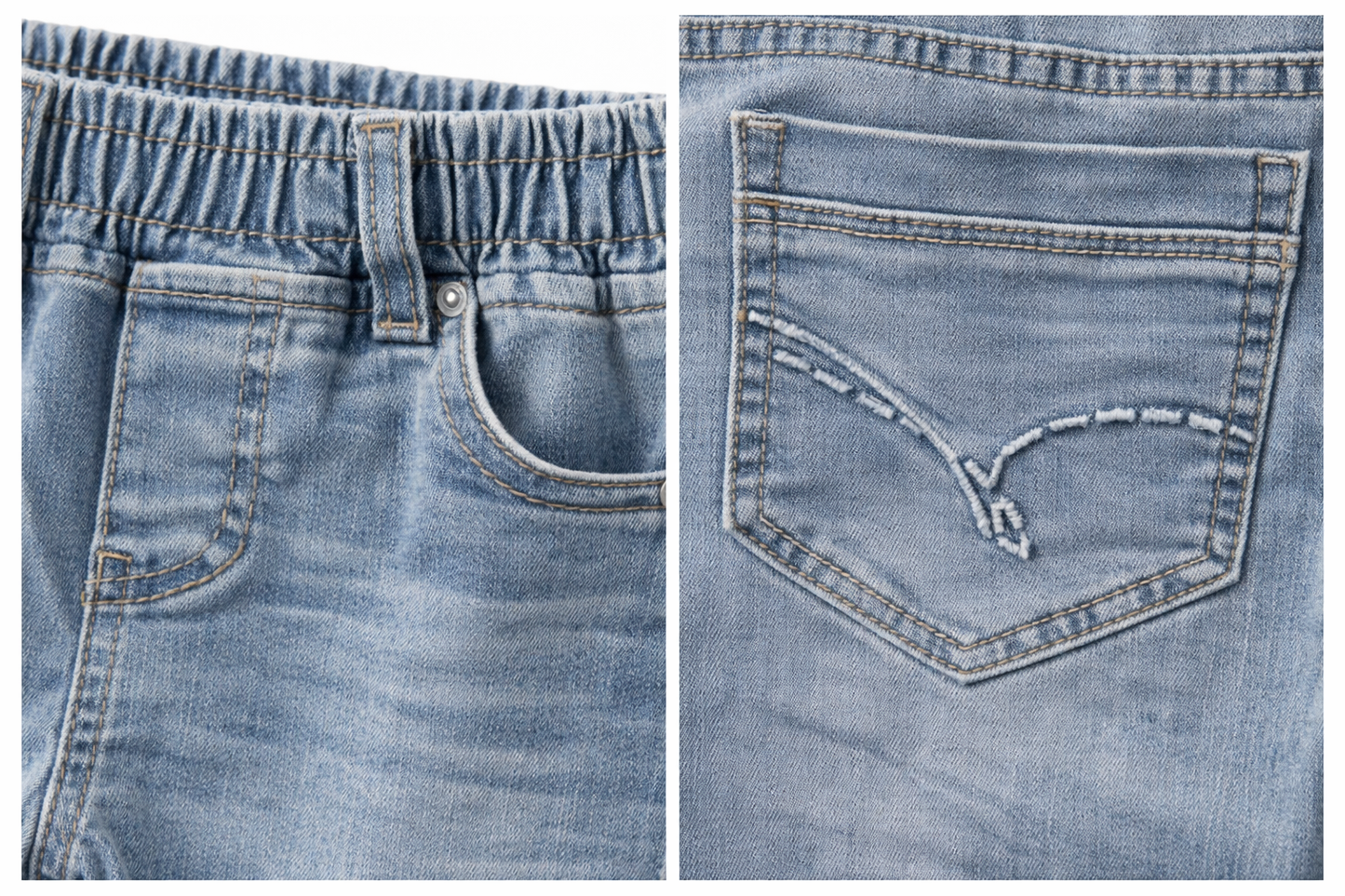 Детски дънкови къси панталонки – удобни летни шорти за деца