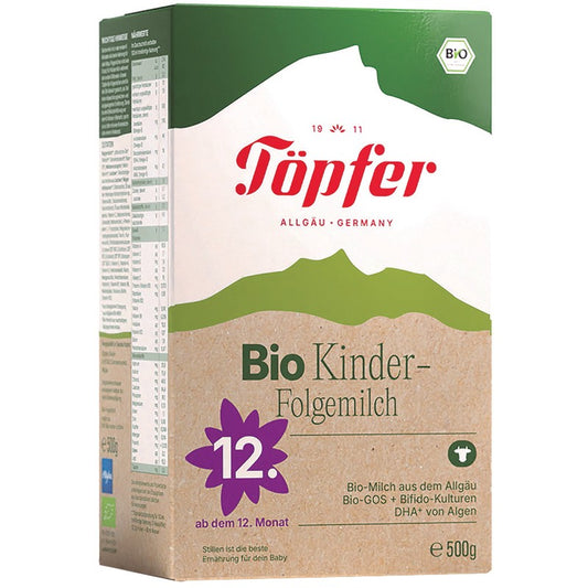 Töpfer Lactana BIO Kinder-Folgemilch 500 g (от 12 месеца)