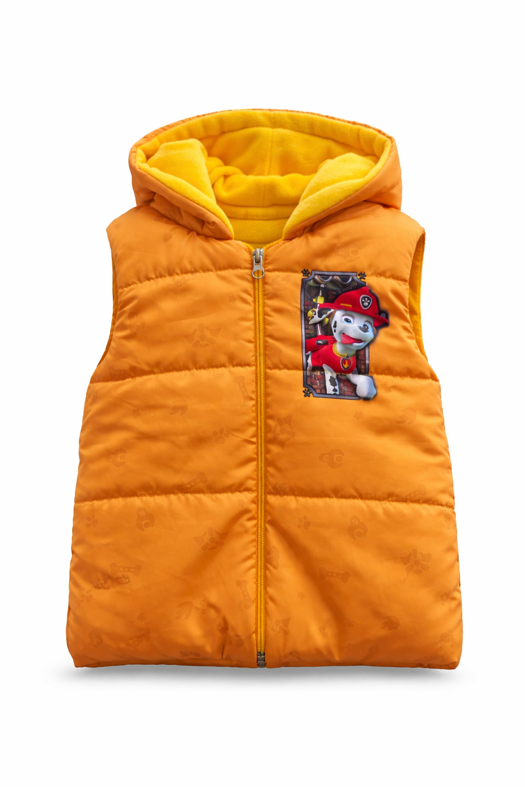 Детски елек с качулка и Paw Patrol принт. Лек, удобен и подходящ за пролет и есен.