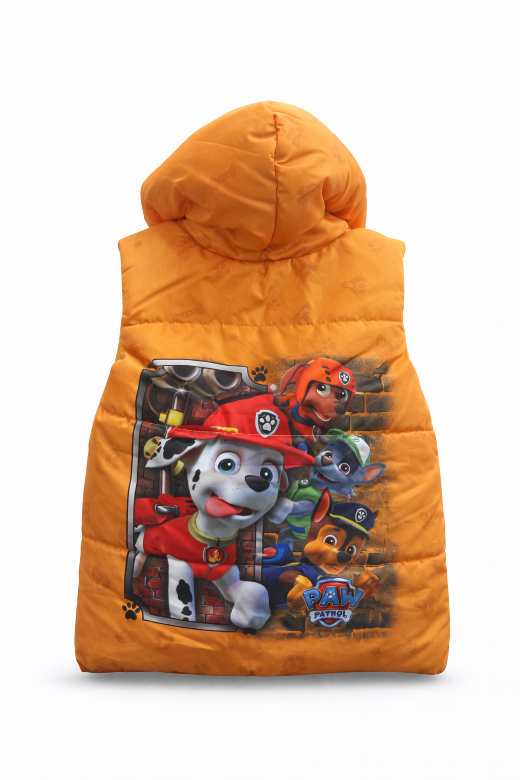 Детски елек с качулка и Paw Patrol принт. Лек, удобен и подходящ за пролет и есен.