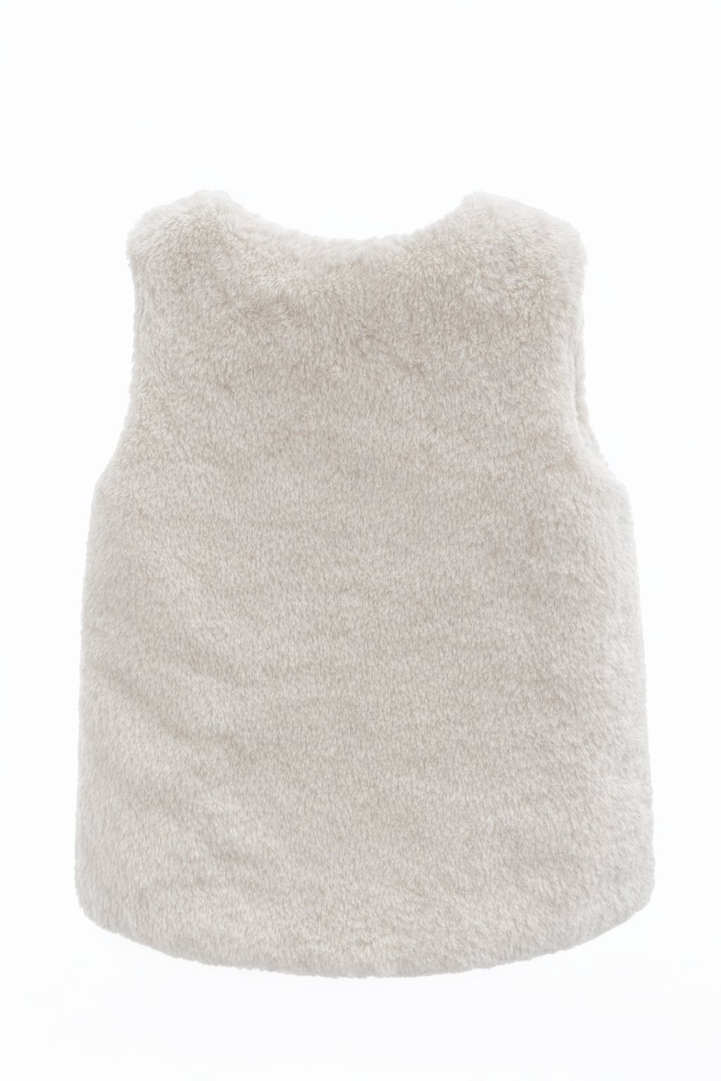 Бебешки пухкав елек с подплата – екрю