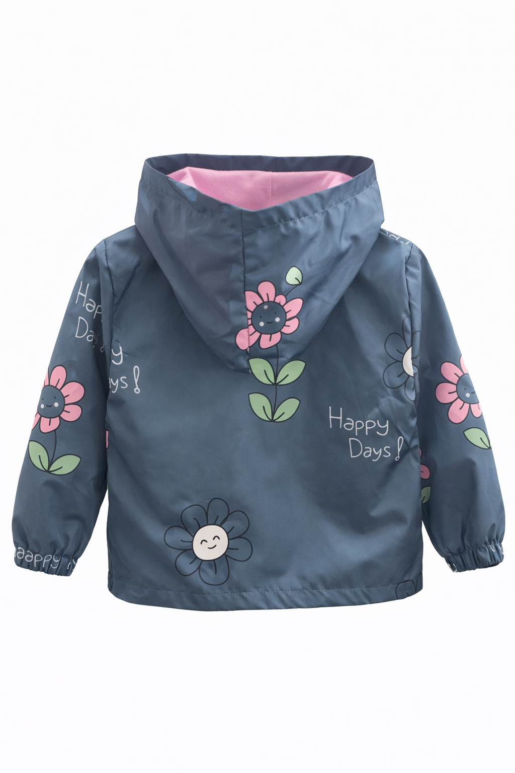 Детско яке с качулка „Happy Days“ – леко и практично